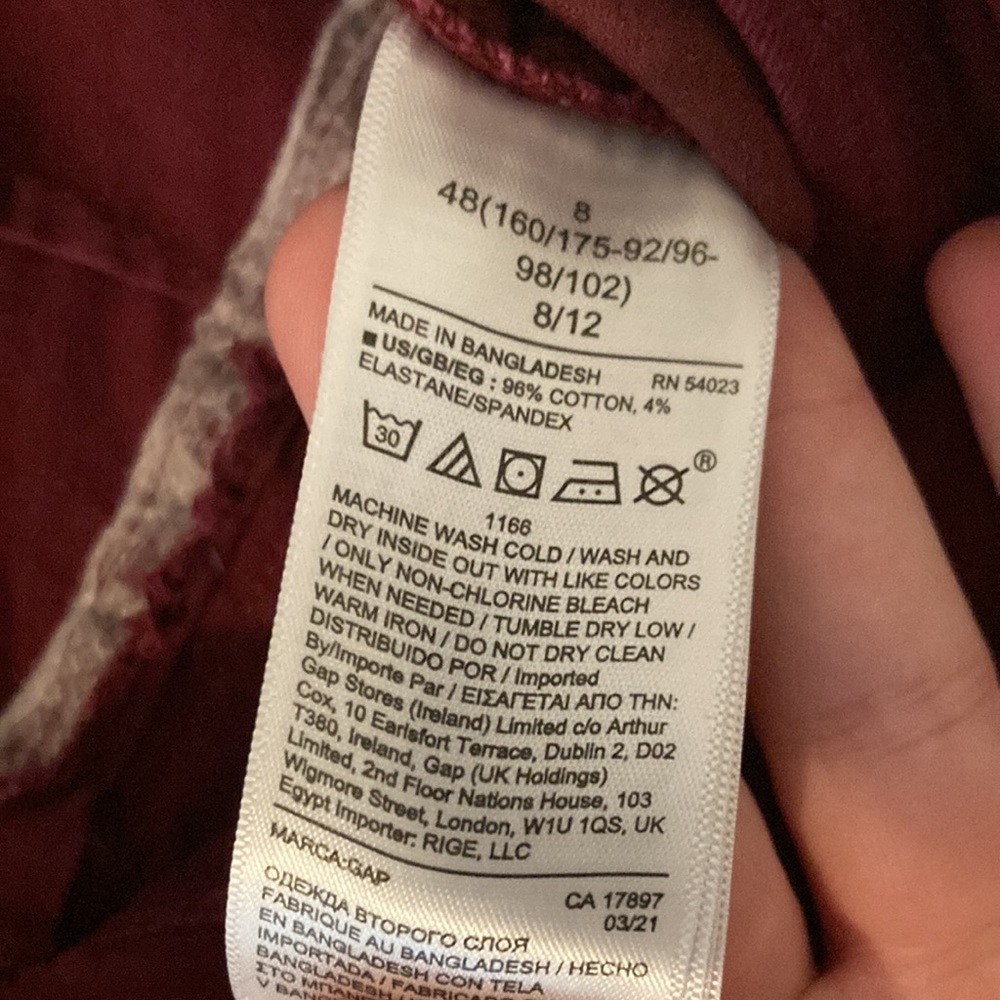 Gap Skinny Ankle Pants - Picture 6 of 6